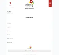 Kleine Seitenvorschau von willkommen.coburg-rennsteig.de