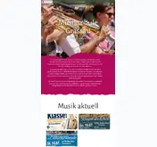 Kleine Seitenvorschau von musikschule-grassau.de