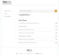 Kleine Seitenvorschau von faq.oda-gesundheit.ch