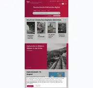 Kleine Seitenvorschau von ddb.de