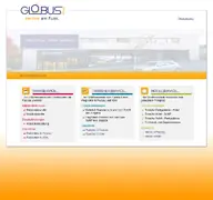 Kleine Seitenvorschau von service.globus-group.de