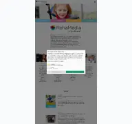 Kleine Seitenvorschau von rehamedia.de