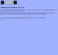 Kleine Seitenvorschau von service.in-berlin.de