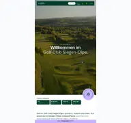 Kleine Seitenvorschau von golfclub-siegen-olpe.de