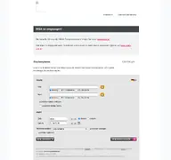 Kleine Seitenvorschau von reiseauskunft.insa.de