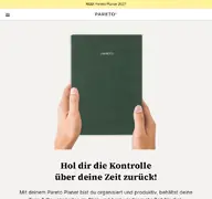 Kleine Seitenvorschau von mypareto.de