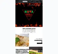 Kleine Seitenvorschau von nova-grill.de