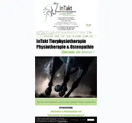 Kleine Seitenvorschau von intakt-tierphysiotherapie.de
