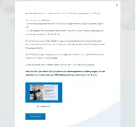 Kleine Seitenvorschau von mevero.de