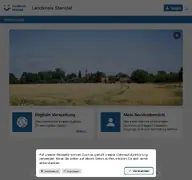 Kleine Seitenvorschau von service.landkreis-stendal.de