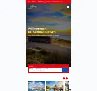 Kleine Seitenvorschau von reisen.cermak-reisen.de