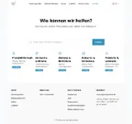 Kleine Seitenvorschau von service.luckymoose.de