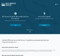 Kleine Seitenvorschau von service.mein-unternehmenskonto.de
