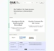 Kleine Seitenvorschau von oa-kommentar.de