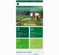 Kleine Seitenvorschau von golfinhude.de