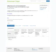 Kleine Seitenvorschau von schulessen-zingst.de