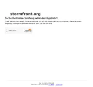 Kleine Seitenvorschau von stormfront.org