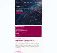 Kleine Seitenvorschau von creydtlaw.de