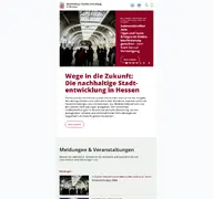 Kleine Seitenvorschau von nachhaltige-stadtentwicklung-hessen.de