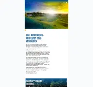 Kleine Seitenvorschau von golfnippenburg.de