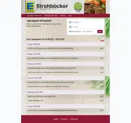 Kleine Seitenvorschau von mittagstisch.edeka-strohbuecker.de