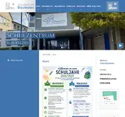 Kleine Seitenvorschau von schulzentrum-blaufelden.de