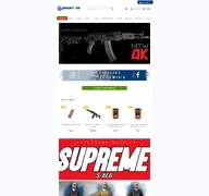 Kleine Seitenvorschau von airsoft2go.de