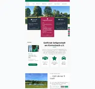 Kleine Seitenvorschau von golf-seligenstadt.de