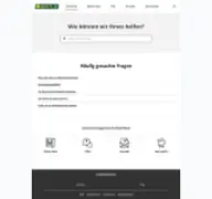 Kleine Seitenvorschau von serviceportal.sport.de