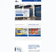 Kleine Seitenvorschau von itw-industrietore.de