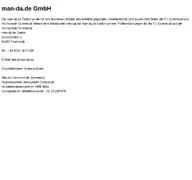 Kleine Seitenvorschau von man-da.de