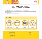 Kleine Seitenvorschau von service.seiler-heinzel.de