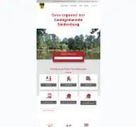 Kleine Seitenvorschau von service.siedenburg-online.de