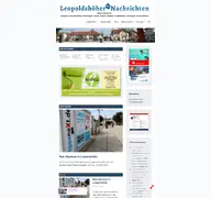 Kleine Seitenvorschau von leopoldshoehernachrichten.de
