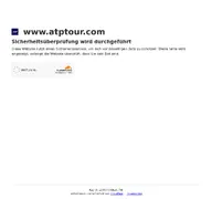 Kleine Seitenvorschau von atptour.com