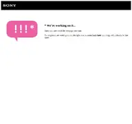 Kleine Seitenvorschau von services.sony.de