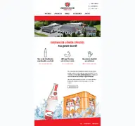 Kleine Seitenvorschau von loewen-sprudel.de