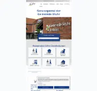 Kleine Seitenvorschau von service.stuhr.de