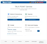Kleine Seitenvorschau von service.tpservice.de