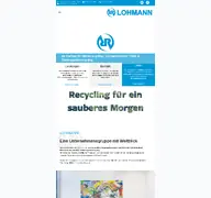 Kleine Seitenvorschau von lohmann-entsorgung.de