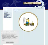 Kleine Seitenvorschau von krabben-bremer.de