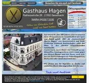 Kleine Seitenvorschau von gasthaus-hagen.de