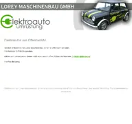 Kleine Seitenvorschau von lorey-maschinenbau.de