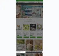Kleine Seitenvorschau von serviettenshop.de
