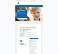 Kleine Seitenvorschau von akademie-fuer-rehaberufe.de