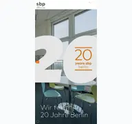 Kleine Seitenvorschau von sbp.de