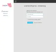 Kleine Seitenvorschau von session.dikom-bb.de