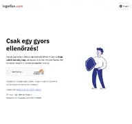 Kleine Seitenvorschau von ingatlan.com