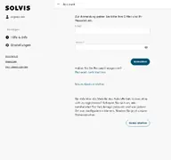 Kleine Seitenvorschau von solvisportal.de