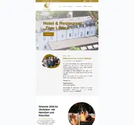 Kleine Seitenvorschau von loewenhotel.de